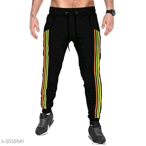 Men's Modern Two-Tone Designer Sweatpants/Trousers - Trendy Track Pants  with Pockets - Stylish Fashion and Versatile