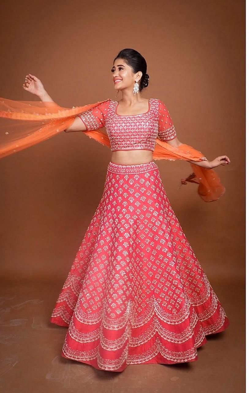 shivangi joshi lehenga online shopping