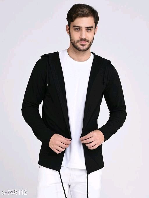  Mens Stylish Cotton Solid Jackets