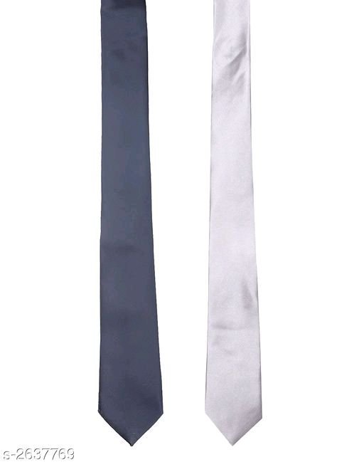 Trendy Attractive Satin Silk Mens Neck Ties Combo